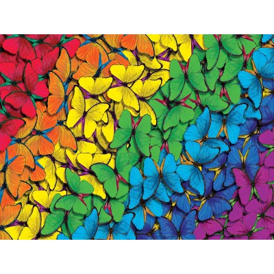 Puzzle Master-Pieces-31987 Fluttering Rainbow