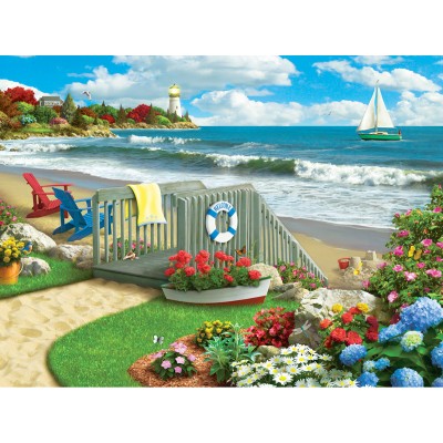 Puzzle Master-Pieces-32077 Pièces XXL - Coastal Getaway