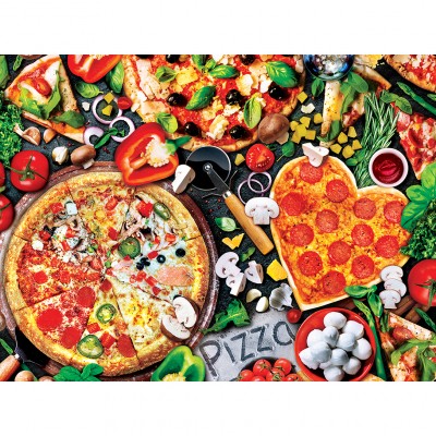Puzzle Master-Pieces-32108 Pièces XXL - Viva la Pizza