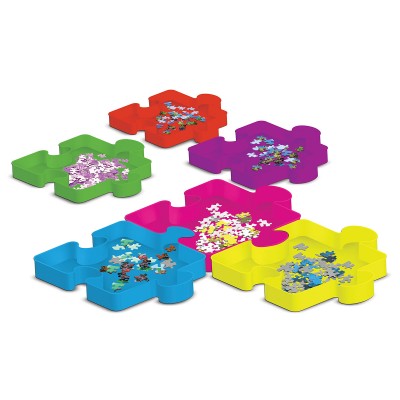 Master-Pieces-51695 Sort & Save - 6 Boites de Tri pour Puzzles