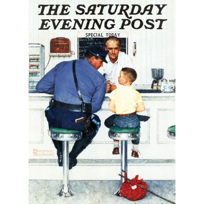 Puzzle Master-Pieces-71408 Norman Rockwell: Runaway