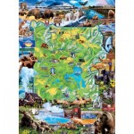 Puzzle  Master-Pieces-72057 Parcs Nationaux - Yellowstone