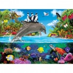 Puzzle   Pièces XXL - Dolphin Ride