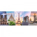 Puzzle  Nathan-00890 Monuments de Paris