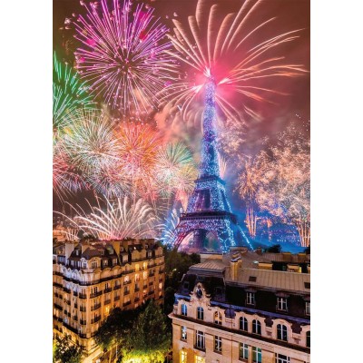 Puzzle Nathan-00936 Feu d'Artifice Paris