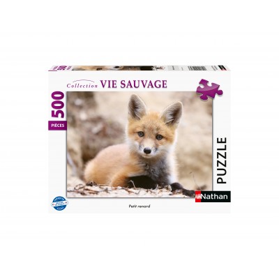 Puzzle Nathan-00960 Collection Vie Sauvage - Petit Renard