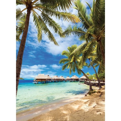 Puzzle Nathan-00972 Plage Bora - Polynésie Française