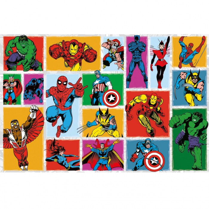Puzzle  Nathan-01549 Retro Marvel