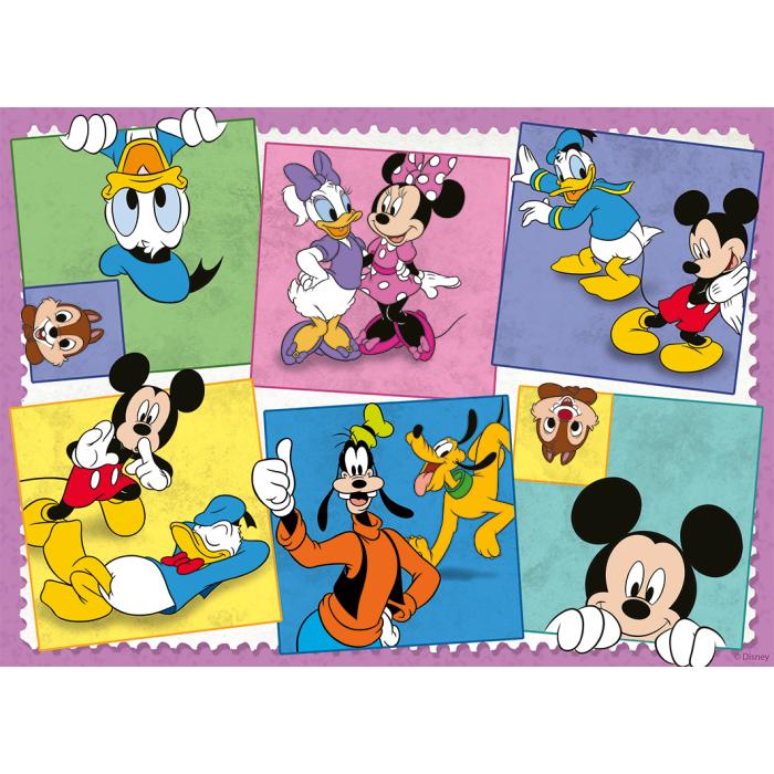 Puzzle  Nathan-04127 Disney Mickey Mouse – L'Univers Coloré de Mickey