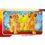 Puzzle  Nathan-86183 Simba et Nala - Disney Le Roi Lion