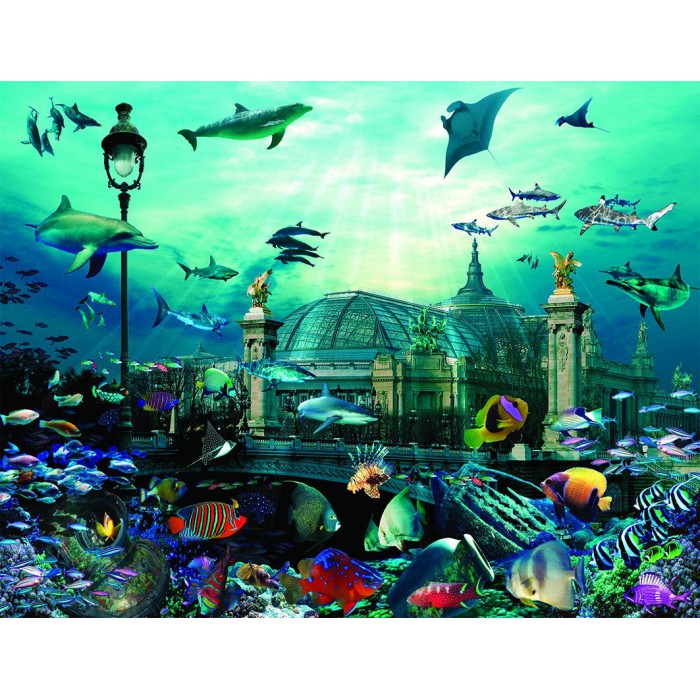 Puzzle  Nathan-87874 Grand Palais Aquarium