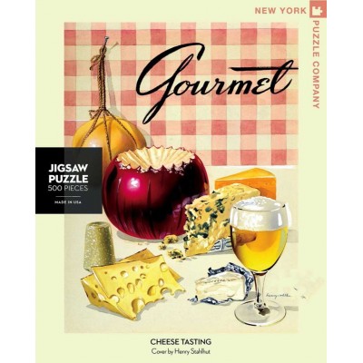 Puzzle New-York-Puzzle-GO2108 Pièces XXL - Cheese Tasting