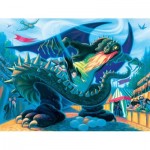 Puzzle  New-York-Puzzle-HP1371 Pièces XXL - Hungarian Horntail