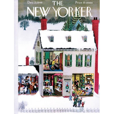 Puzzle New-York-Puzzle-NY1615 Pièces XXL - Home for the Holidays