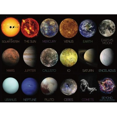 Puzzle New-York-Puzzle-PD1980 The Solar System