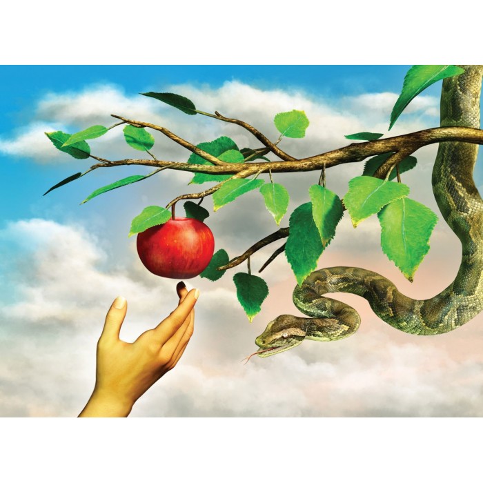 Puzzle Nova-Puzzle-41157 La Pomme Interdite