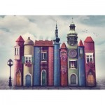 Puzzle  Nova-Puzzle-45004 Magic Book Houses