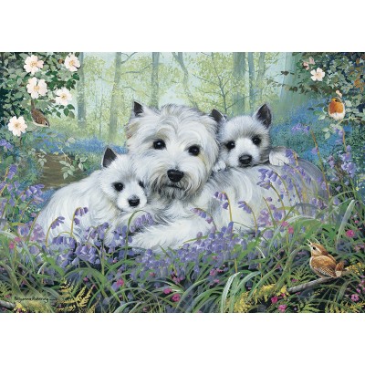 Puzzle Otter-House-Puzzle-73338 Westies In The Wood
