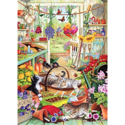 Puzzle Otter-House-Puzzle-74749 Allotment Kittens