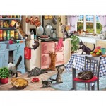 Puzzle   Cats In The Kitchen