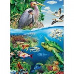 Puzzle  Cobble-Hill-47011 Pièces XXL - Earth Day
