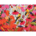 Puzzle  Cobble-Hill-48001 Pièces XXL - Les Chardonnerets de Printemps