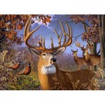 Puzzle  Cobble-Hill-70055 Jack Pine - Deer and Pheasant