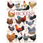 Puzzle  Cobble-Hill-80120 Chicken Quotes