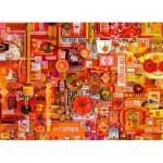 Puzzle  Cobble-Hill-80147 Orange