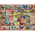 Puzzle  Perre-Anatolian-1094 Lots Of Butterflies