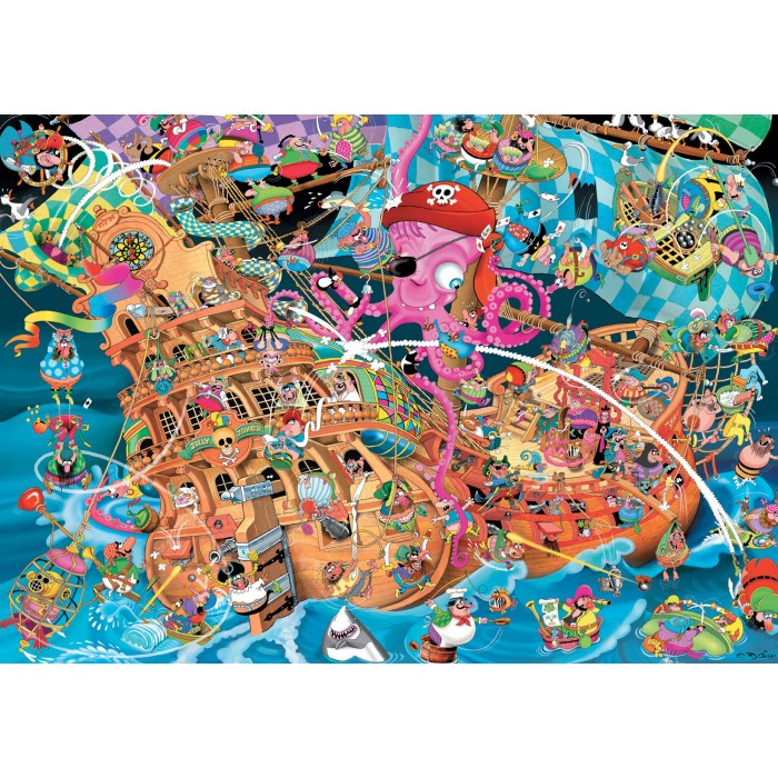 Puzzle Piatnik-5568 LE PIRATE ROSE