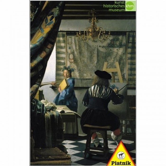 Puzzle  Piatnik-5640 Vermeer : Le peintre et son modèle