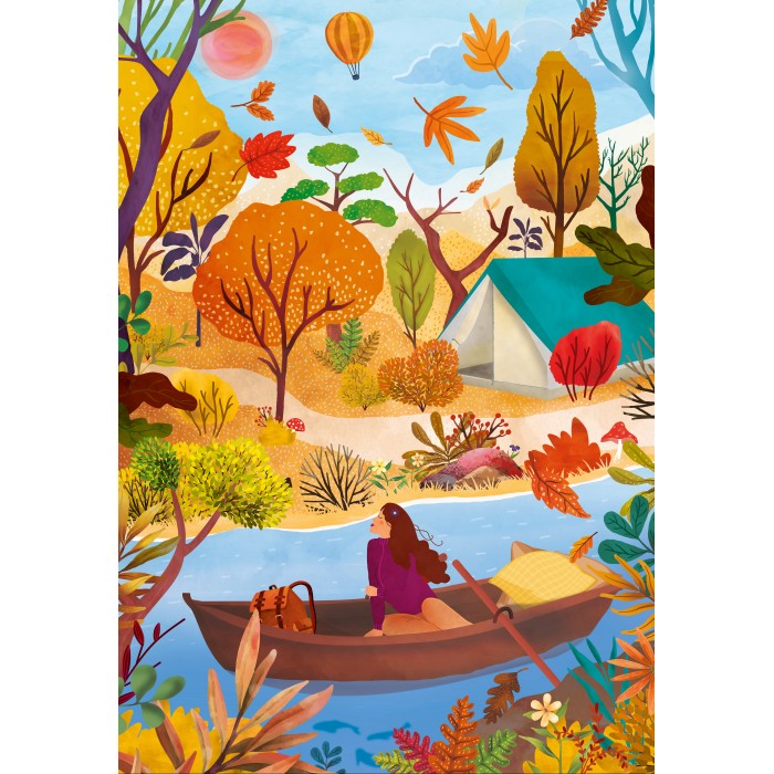 Puzzle   Couleurs d'Automne
