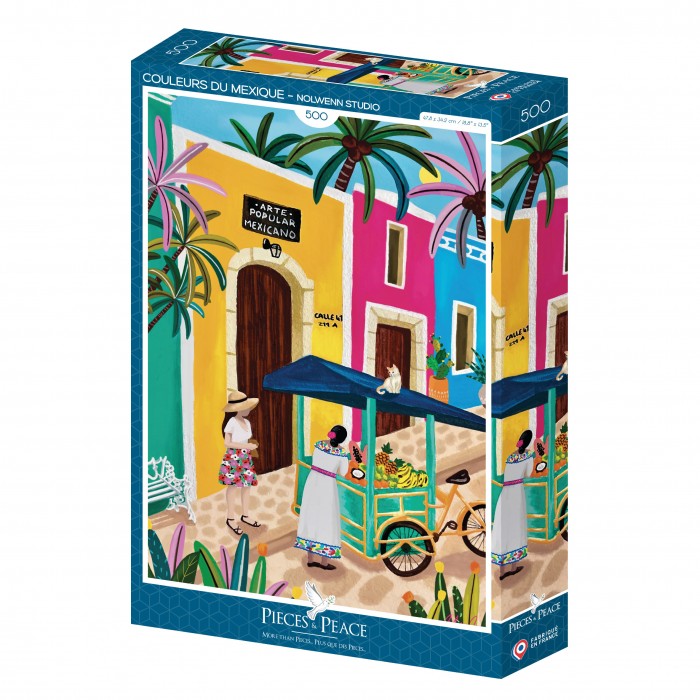 Puzzle  Pieces-Peace-F-00166 Couleurs du Mexique