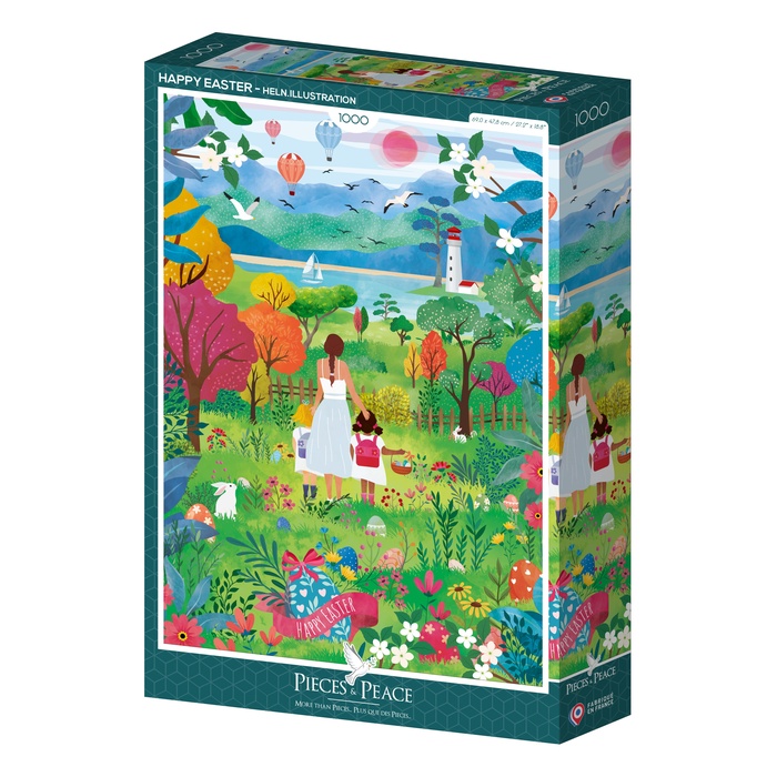 Puzzle  Pieces-Peace-F-00201 Happy Easter