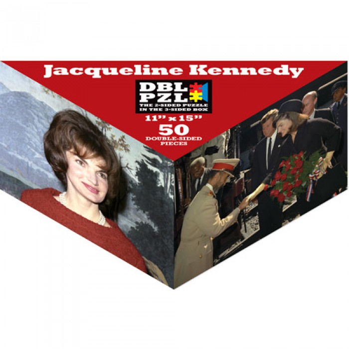  Pigment-and-Hue-DBLJBK-00903 Puzzle Double Face - Jacqueline Kennedy