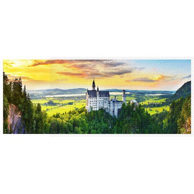 Puzzle Pintoo-H2318 Sunset of Neuschwanstein Castle, Germany