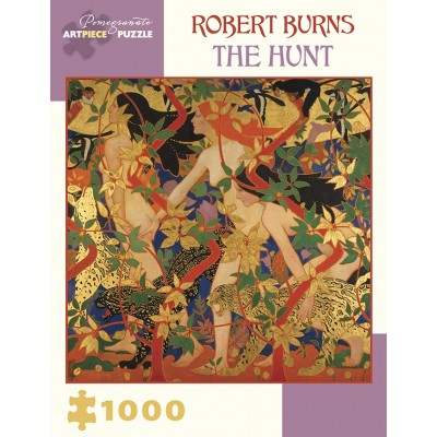 Puzzle Pomegranate-AA1027 Robert Burns - The Hunt