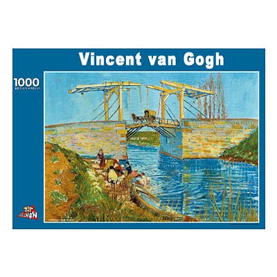 PuzzelMan-086 Puzzle 1000 pièces  -  Van Gogh : Le pont à Arles