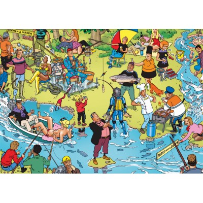 Puzzle PuzzelMan-119 Willems Wereld : La Pêche