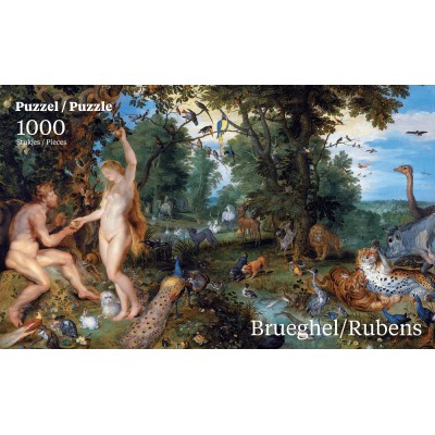 Puzzle PuzzelMan-761 Rubens / Brueghel : Paradis