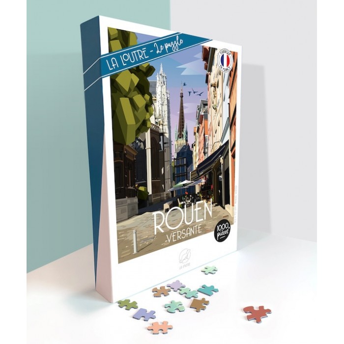 Puzzle  Puzzle-La-Loutre-0902 Rouen-Versante