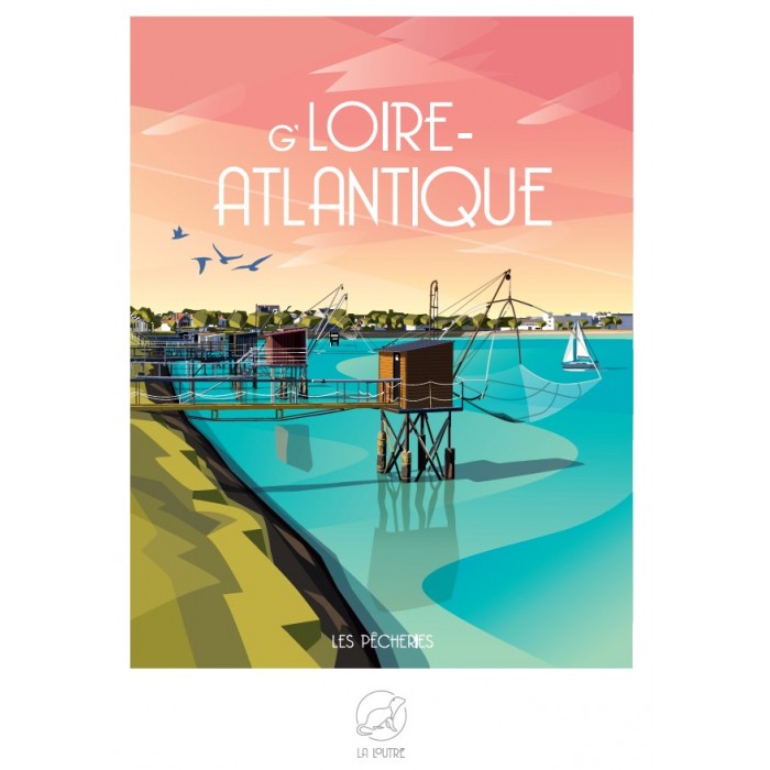 Puzzle  Puzzle-La-Loutre-6136 G'LOIRE-ATLANTIQUE - Les Pêcheries