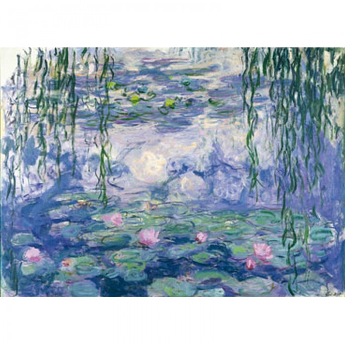  Puzzle-Michele-Wilson-A104-250 Puzzle en Bois Découpé à la Main - Monet : Nymphéas Et Saules