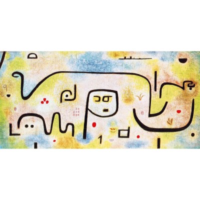 Puzzle-Michele-Wilson-A182-80 Puzzle en Bois - Paul Klee : Insula Dulcamara