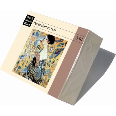 Puzzle-Michele-Wilson-A515-350 Puzzle en Bois Découpé à la Main - Klimt  :  La Dame À L'Éventail