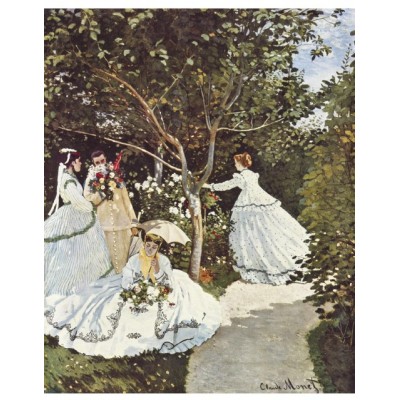 Puzzle-Michele-Wilson-A591-250 Puzzle en Bois - Claude Monet - Femmes au Jardin