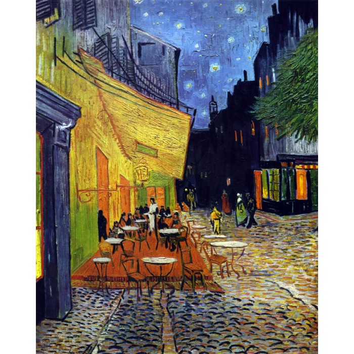 Puzzle-Michele-Wilson-C36-250 Puzzle en Bois Découpé à la Main - Van Gogh : Le Café Le Soir