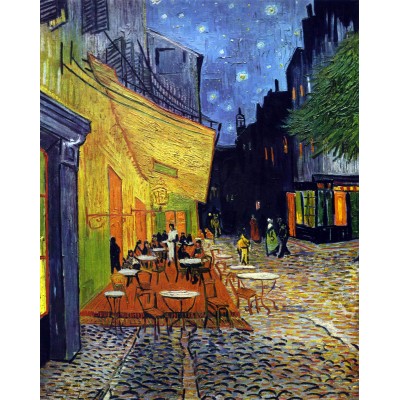 Puzzle-Michele-Wilson-C36-250 Puzzle en Bois Découpé à la Main - Van Gogh : Le Café Le Soir
