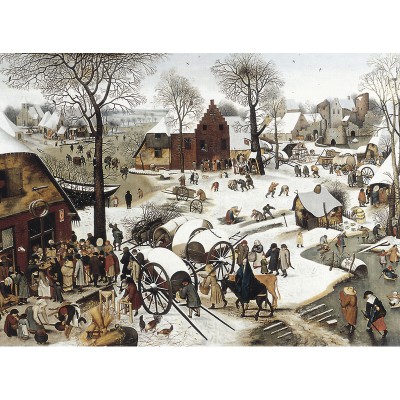 Puzzle Puzzle-Michele-Wilson-C58-350 Brueghel  : Le dénombrement de Bethléem